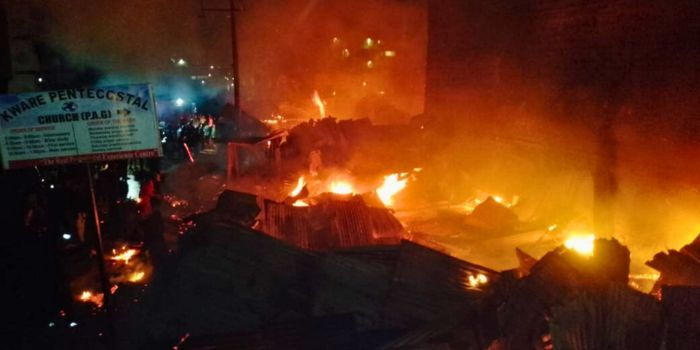 3 Children from Same Family Die After Mukuru Fire Wipes Out more than 20 Houses