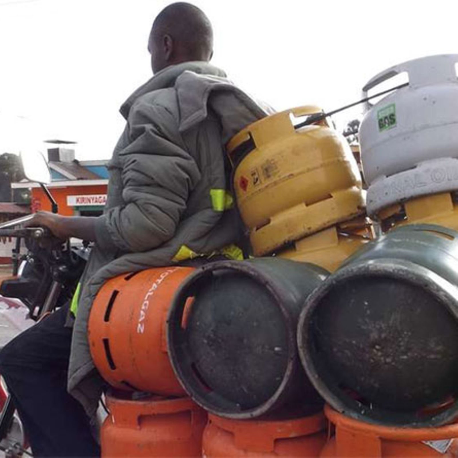 Illegal cooking gas in mukuru